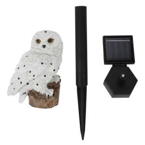 Napelemes Bagoly Kertdísz Lámpa - 15/14 cm