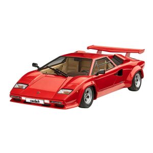 Revell Lamborghini Countach LP500S 1:24 skala model samochodu na białym tle - Revell Model, makieta