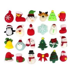 Jucarie Senzoriala, KipHome, Seria De Craciun, Squishy Mushy, Fidget Toys, Model Random 114821547 - Flippy