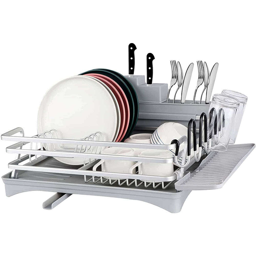 Timeless Tools Dish Drying Rack with Drip Tray