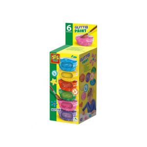 SES Glitter csillámfesték, 6x45ml 114823131 - SES Creative