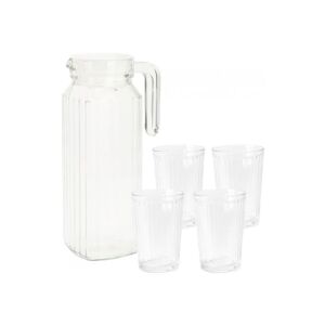 Koopman International Karaffe und Glas-Set, Glas, 1,1 l, transparent 114824050 - Krüge