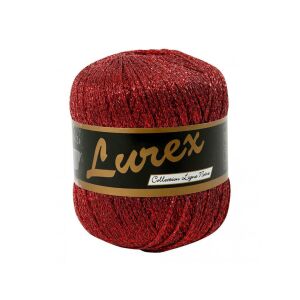 Lurex csillogó fonal piros, 160 m 114824353 - Fonal