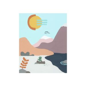 CreArt: Minimalistische Landschaft #1 114824717 - Kunst & Hobby