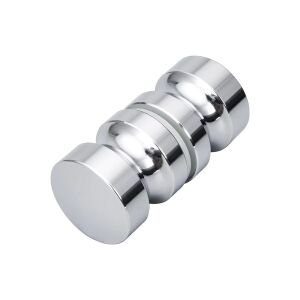 Дръжка от неръждаема стомана, бутон тип EA13L, диаметър 30 mm, дължина 60 mm, гланцово покритие 114829362