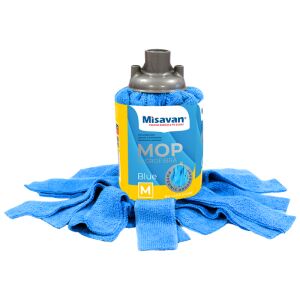 Misavan tartalék felmosó fej, mikroszálas, M-es méret, kék 114829543 - Misavan