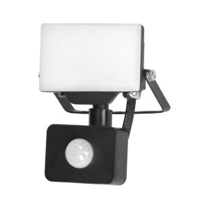 Reflektor LED Orno 10W z czujnikiem ruchu PIR, widok z przodu - Reflektor i lampa robocza