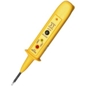 ORNO Fazer 777 višenamjenski elektronički tester, 3-500V, AC/DC, kontinuitet, 3 x LR44, žuti