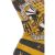 Baumschmuck, Harry Potter Globus Hufflepuff Socken, 9,5 cm, Gelb 114830390