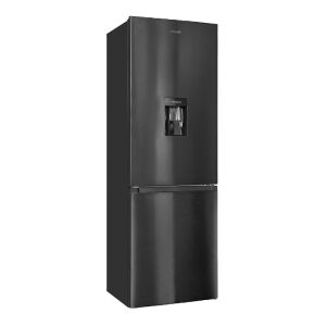 Exquisit hűtőszekrény fagyasztóval, vízadagolóval, 313 literes, antracit - Exquisit