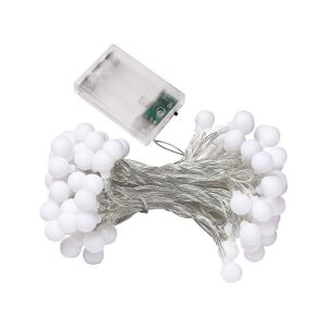ORIGINAL DEALS 40 LED-s meleg fehér fényű tündérfény, 6 méteres fényfüzér, akkumulátorral működő - Nonbrand Fényfüzér