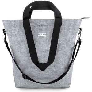 Geanta de umar pentru femei, 48x41.5x17 cm, Gri, Zagatto, ZG622 114833654 - Valize și genți