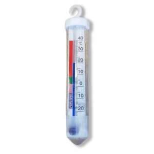 Kühlschrankthermometer, Typ 104603, zum Aufhängen, -20 bis 40 Grad Celsius, durchsichtiger Kunststoff, weiß - Küchenzubehör