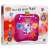 Zippy Mat Move and Groove Playmat, back of the box, pink dance mat with lights and music, kids dance game, interactive toy
