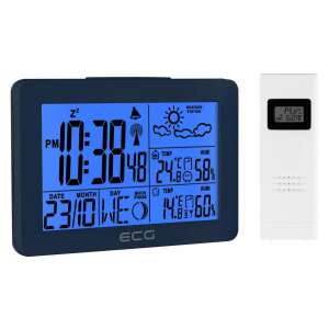 ECG Időjárásállomás MS200 - Bel- és Kültéri Hőmérséklet, Páratartalom Mérő