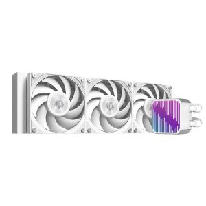 ID-Cooling DX360 MAX WHITE Răcitor de apă CPU, 3x12cm ventilatoare, alb - Ventilator de PC