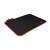 Havit MP901 RGB gaming mouse pad with stitched edges and 10 color RGB backlighting, angled view