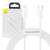 Baseus USB-C to Lightning cable coiled up with packaging