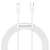 Cablu Baseus Superior Series USB-C la Lightning, 20W, PD, 2m, alb