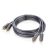 Kabel 2x RCA (Cinch) - 2x RCA (Cinch) UGREEN AV104 1m (czarny) 40466782
