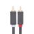 Kabel 2x RCA (Cinch) - 2x RCA (Cinch) UGREEN AV104 1m (czarny) 40466782