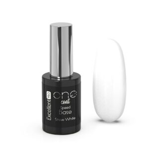 Excellent One Coat Speed Base - Snow White 114860440 - Műköröm alapozó & fedő zselé