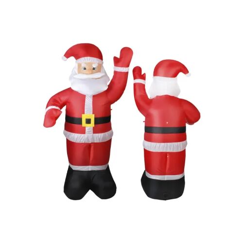 Felfújható LED Fényekkel Kivilágított Mikulás