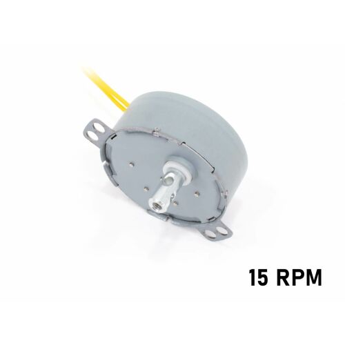 Thunder TYD-49 motor, 15 RPM, 230V 114861473 - Villanymotor