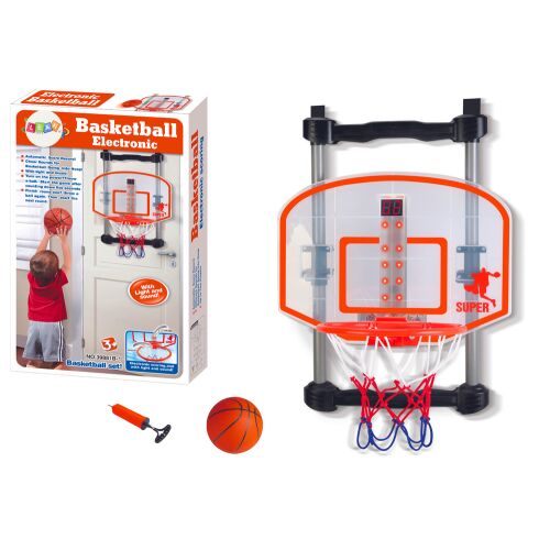 Kosár otthoni játékhoz Állítható kosárlabda labdapumpa 20281