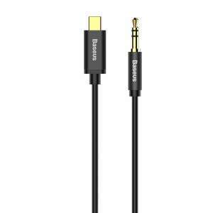 Baseus Yiven USB-C to 3.5mm audio cable, black, 1.2m - Cable