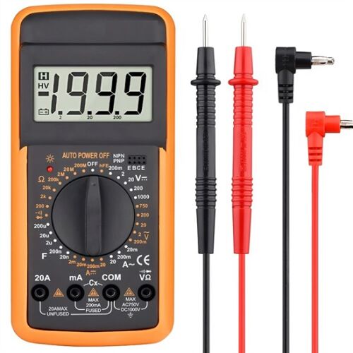 Digitális multiméter kihajtható támasztékkal 114866286
