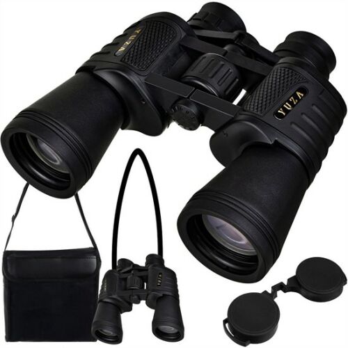 Бинокъл Yuzda 10x с калъф за носене, каишка и капачки за лещи