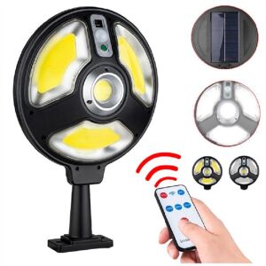 Lampă de perete LED de exterior de înaltă performanță, cu senzor de mișcare, cu două moduri - impermeabilă, cu telecomandă 114866888 - Nonbrand Lanternă solară