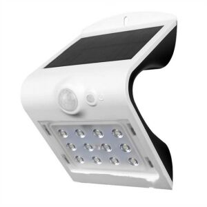 Lampă solară modernă, cu senzor de mișcare, rezistentă la intemperii, IPX5 - albă - 40W 114867043 - Nonbrand Lanternă solară