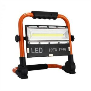 Tragbarer wasserdichter Strahler 8505 mit 1000 Lumen Helligkeit und eingebautem Akku, der über USB aufgeladen werden kann – 100 W