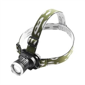 Lanternă frontală cu LED, alimentată cu baterii, rezistentă la picurare și praf 114867604 - Lanterne