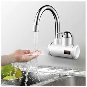 WATER+ Zidna slavina za bojler s LED svjetlom 114867623 - Nonbrand