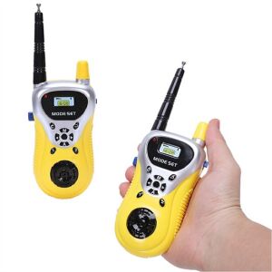 2 darabos hordozható Walkie Talkie gyerekeknek - 100 méteres hatótáv