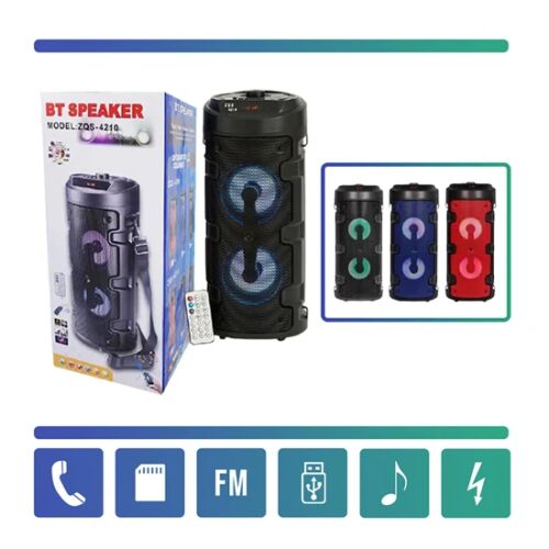 Tragbarer Bluetooth-Multimedia-Player 12 W TF ZQS-4210 (BBJH) 114868596