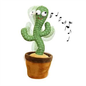 Cactus vorbitor - cântă, dansează, cântă muzică, petrece - repetă ce îi spui 114868734 - Plușuri interactive