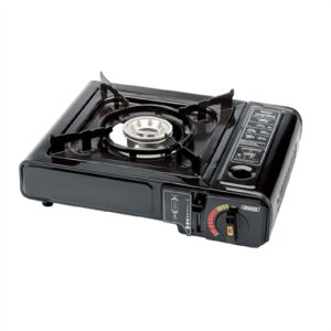 Tragbarer Camping-Gaskocher in einem robusten Kunststoffkoffer 114869113 - Kochplatten