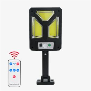 Lampă de perete cu senzor de mișcare solară CUBE 88 LED - 180W 114869151 - Nonbrand Lanternă solară