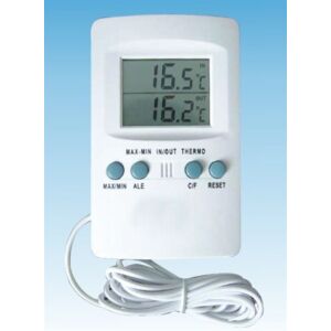 Digitális hőmérő bel- és kültéri hőmérséklet mérésére