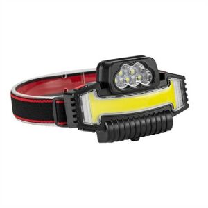 Multifunkciós LED fejlámpa beépített akkumulátorral