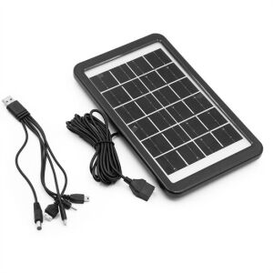 3,5 W 5-Kopf-Solarpanel – 23,5 x 14 cm Solarladepanel