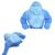 Gorilla formájú, nyomkodható, stressz csökkentő játék - kék 143943726