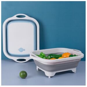 Faltbarer 3-in-1-Küchenkorb aus Silikon - Green Sky Washer 114870811 - Schalen