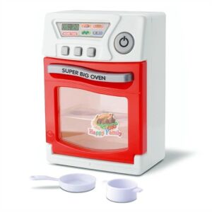 Világító és zenélő játék sütő edényekkel - 14 x 11 x 8 cm