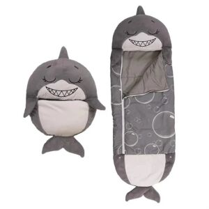 Schlafsack für Kinder, der in ein Plüschtier verwandelt werden kann - Hai 114871057 - Heimtextilien
