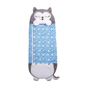 Schlafsack für Kinder, der in ein Plüschtier verwandelt werden kann - Husky 114871060 - Heimtextilien